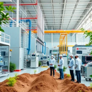 Groundbreaking ceremony for Merck's new manufacturing facility in Virginia