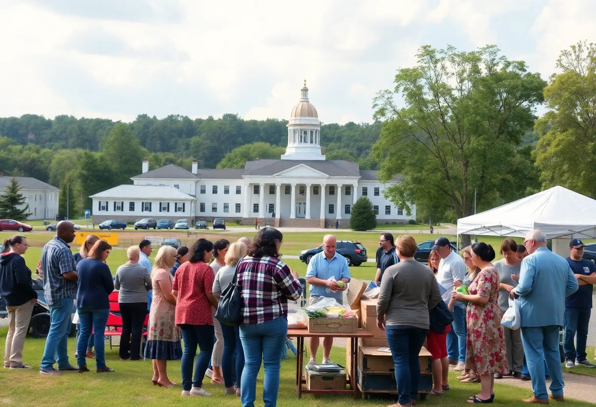 Families receiving food assistance in Virginia