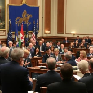 Lawmakers in Virginia convening for a special session.